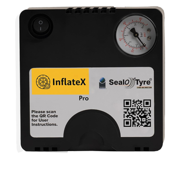 Sealotyre Car Tyre Inflator, 100PSI Electric Car Air Pump, 12V DC Portable Air Compressor, Fast Inflation Speed air inflator for car | 10 Amp