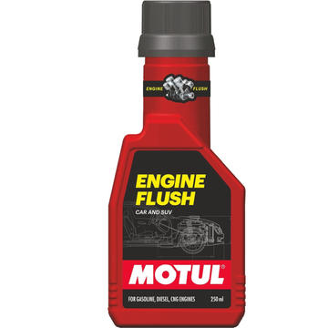 Motul Engine Flush for Cars 250 ML |Works for Both Petrol & Diesel Cars |Cleans Engine Slug