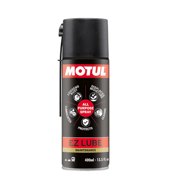MOTUL EZ Lube, Multi-Purpose Spray Cleaner, Ideal for Home, Car & Bike EZ LUBE MAINTENANCE Chain Oil (400 ml, Pack of 1)